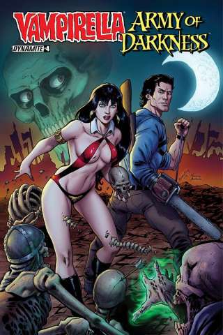 Vampirella / Army of Darkness #4 (Seeley Cover)