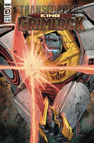 Transformers: King Grimlock #3 (Padilla Cover)