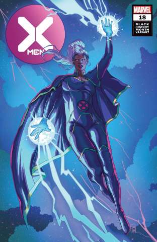 X-Men #18 (Souza Storm Black History Month Cover)