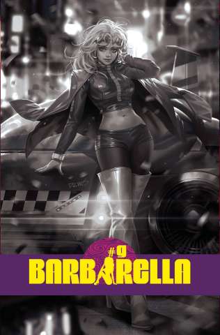 Barbarella #9 (25 Copy Chew B&W Cover)