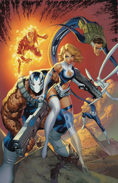 Weapon H #6 (J Scott Campbell Return of Fantastic Four Cover)