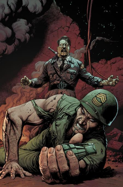 Sgt. Rock vs. The Army of the Dead #6 (Gary Frank Cover)