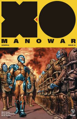 X-O Manowar #4 (Larosa Cover)