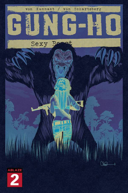 Gung-Ho: Sexy Beast #2 (30 Copy Charlie Adlard Negative Cover)