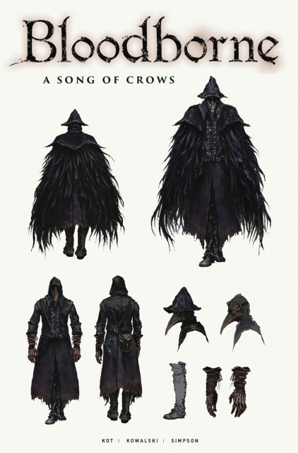 Bloodborne #10: A Song of Crows (Design Cover)