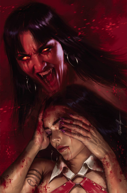 Vampirella: Dark Reflections #1 (Parrillo Foil Virgin Cover)