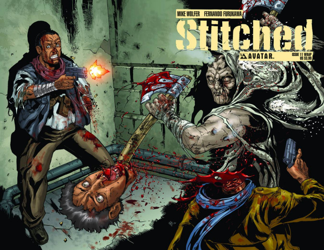 Stitched #11 (Wrap Cover)