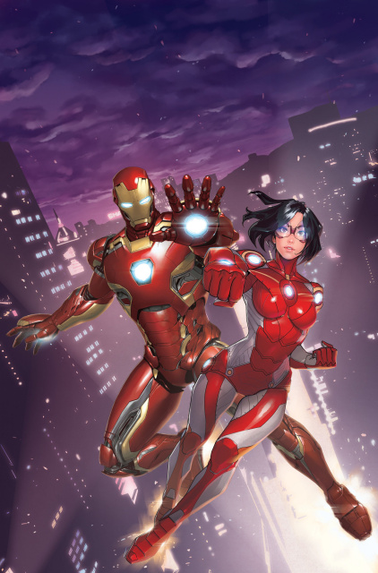 Iron Man: Hong Kong Heroes #1 (Gang Hyuk Lim Cover)
