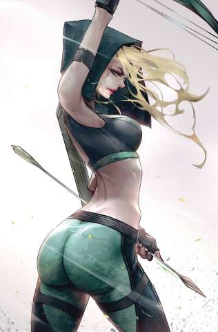 Fairy Tale Team-Up: Robyn Hood & Belle (Ivan Tao Cover)