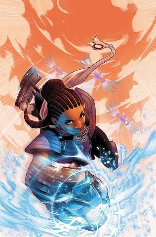 Shuri #1 (Jamal Campbell Cover)