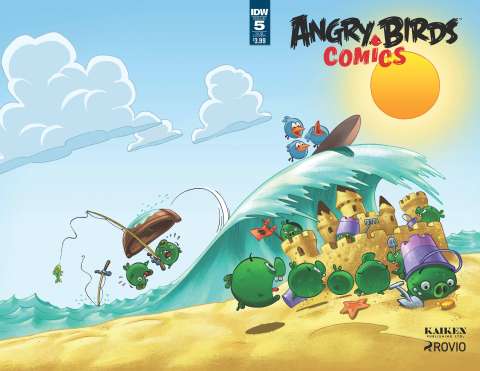 Angry Birds Comics #5 (Subscription Cover)