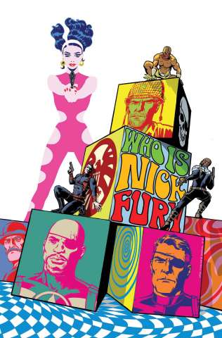 Nick Fury #3 (Blanco Cover)
