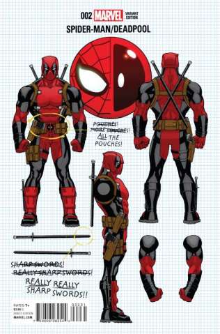 Spider-Man / Deadpool #2 (Build Your Own Deadpool Cover)
