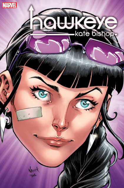 Hawkeye: Kate Bishop #1 (Nauck Headshot Cover)