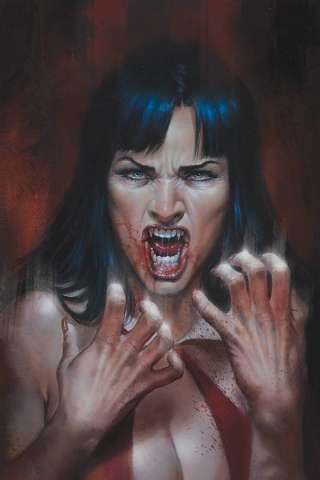 Vengeance of Vampirella #10 (Parrillo Virgin Cover)