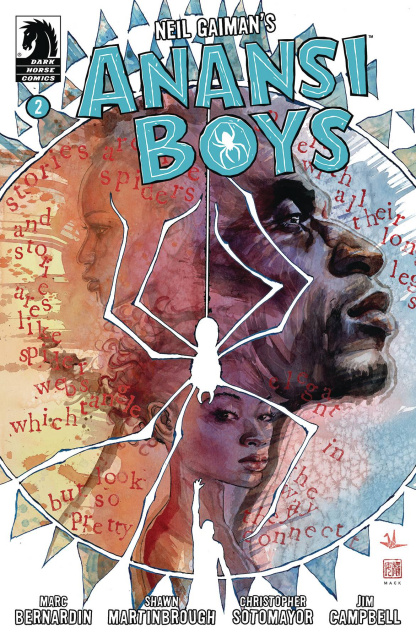 Anansi Boys #2 (Mack Cover)