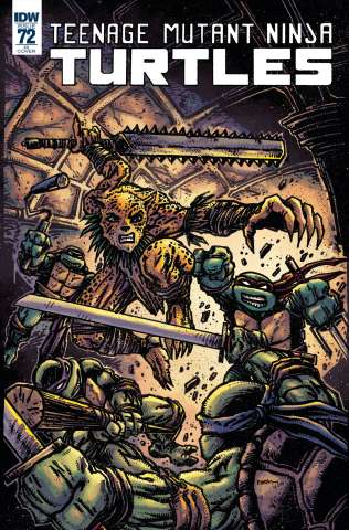 Teenage Mutant Ninja Turtles #72 (10 Copy Cover)