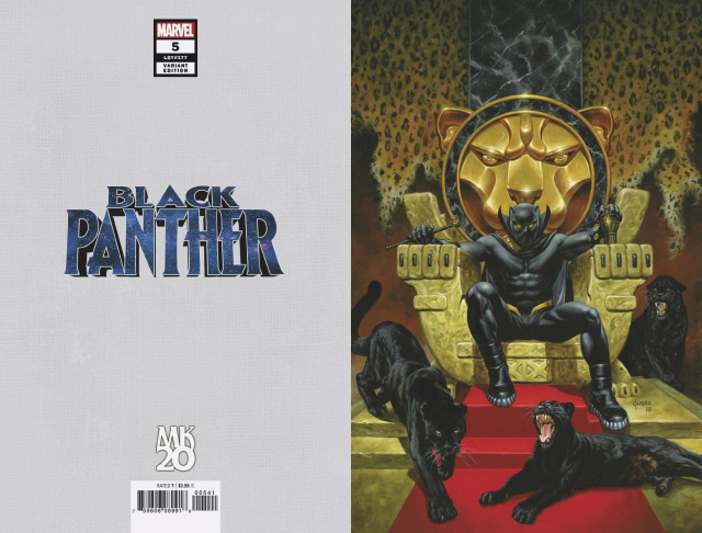 Black Panther #5 (Jusko MKXX Virgin Cover)