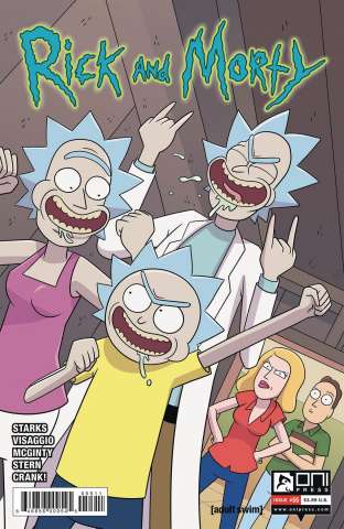 Rick and Morty #55 (Ellerby Cover)