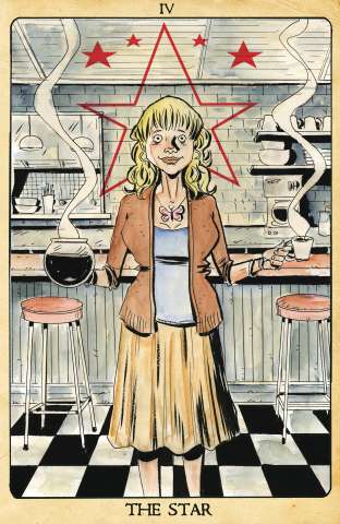 Minor Arcana #4 (Tarot Card 10 Copy Lemire Cover)