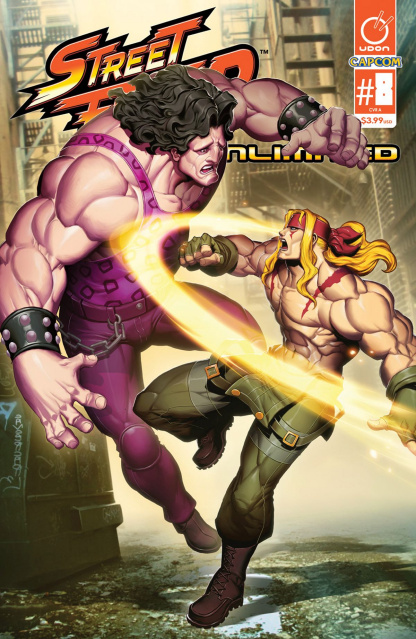 Street Fighter Unlimited #8 (Genzoman Story Cover)