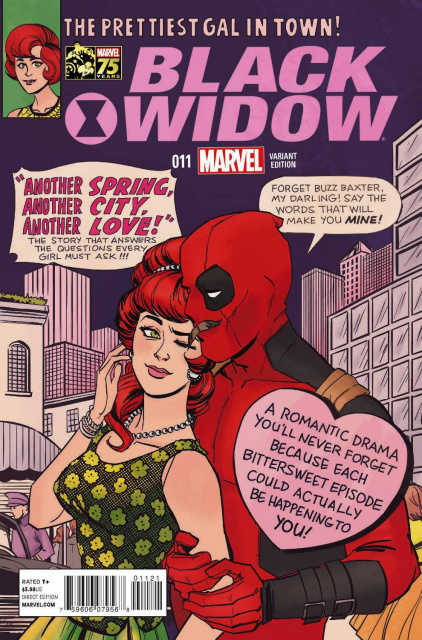 Black Widow #11 (Deadpool Cover)