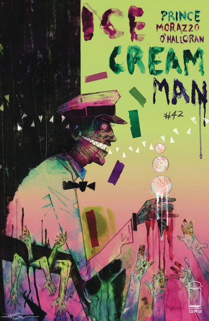 Ice Cream Man #42 (Quackenbush Cover)