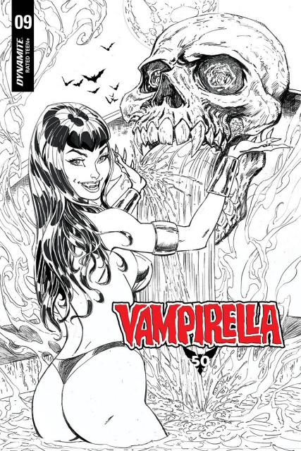 Vampirella #9 (35 Copy Royle B&W Cover)