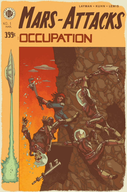Mars Attacks: Occupation #1 (10 Copy Cover)