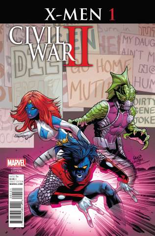 Civil War II: X-Men #1 (Land Cover)