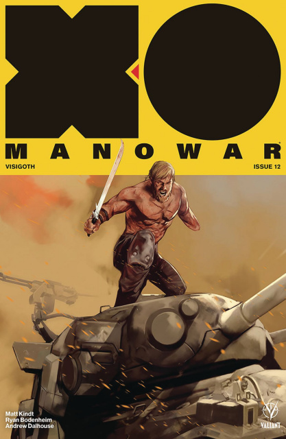 X-O Manowar #12 (50 Copy Icon Oliver Cover)