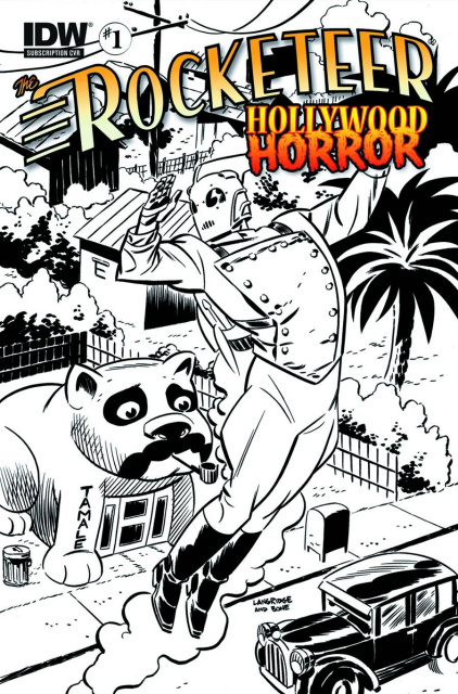 The Rocketeer: Hollywood Horror #1 (Subscription Cover)