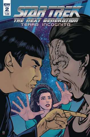 Star Trek: The Next Generation - Terra Incognita #2 (Shasteen Cover)
