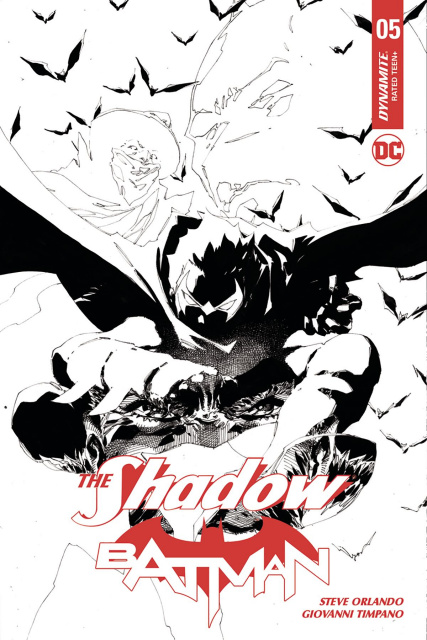 The Shadow / Batman #5 (20 Copy Tan Cover)