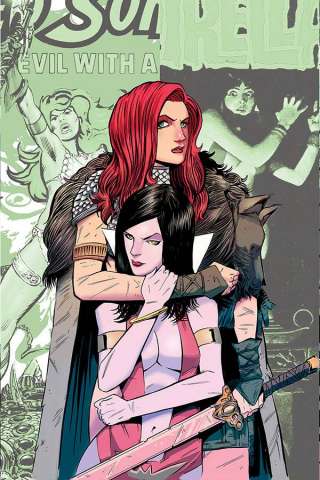 Vampirella / Red Sonja #12 (30 Copy Moss Virgin Cover)