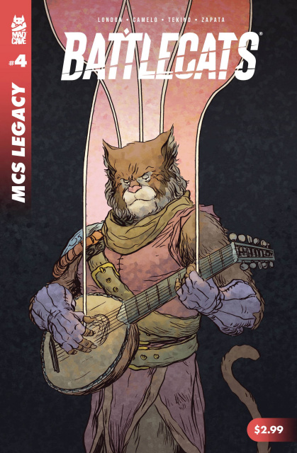 Battlecats #4 (Mad Cave Studios Legacy Lonergan Cover)