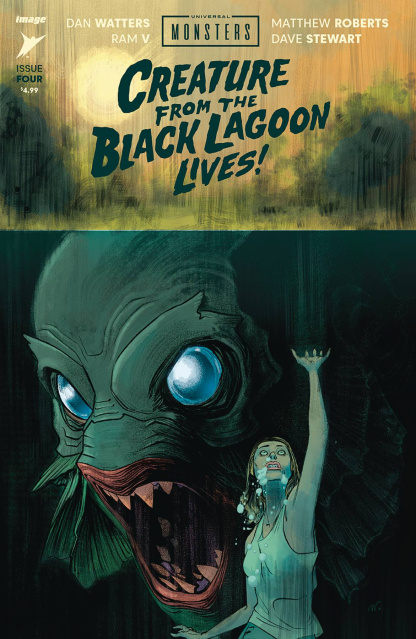 Universal Monsters: The Creature from the Black Lagoon Lives! #4 (Roberts Cover)