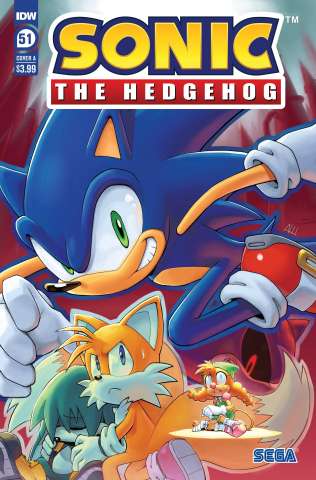 Sonic the Hedgehog #51 (Curry Cover)