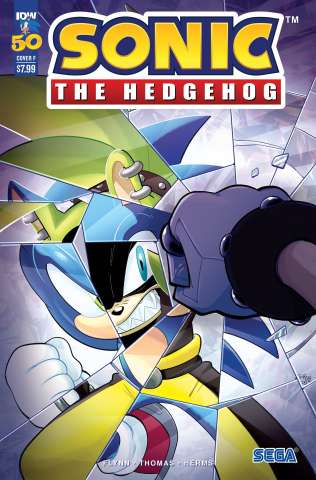 Sonic the Hedgehog #50 (Rothlisberger Cover)