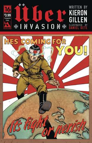 Über: Invasion #16 (Propaganda Poster Cover)