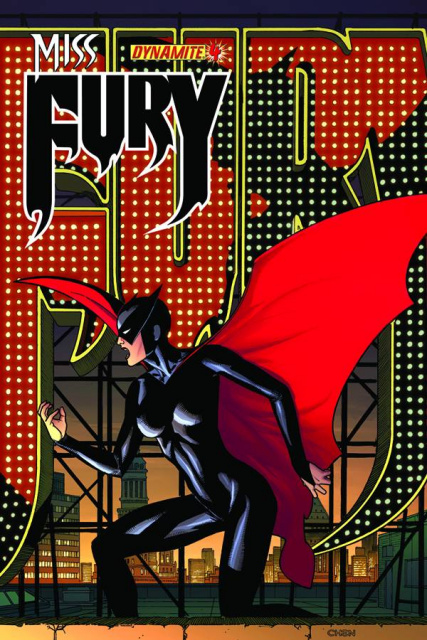 Miss Fury #4 (Chen Cover)