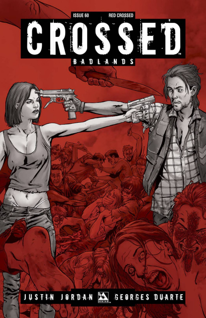 Crossed: Badlands #60 (Red Crossed Cover)