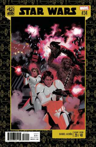 Star Wars #34 (Acuna Star Wars 40th Anniversary Cover)