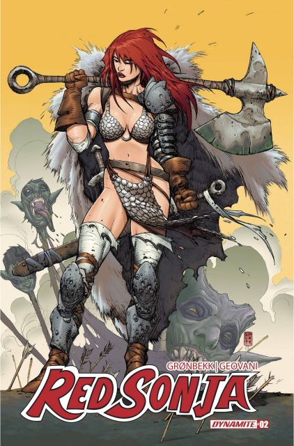 Red Sonja #2 (Platt Cover)