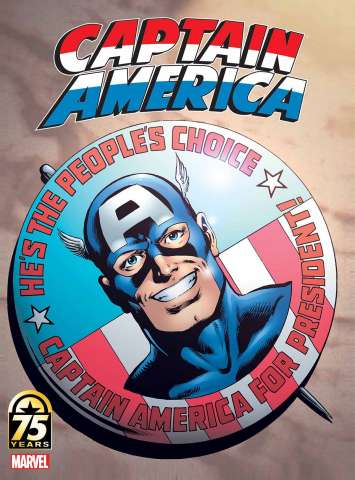 Captain America: 75th Anniversary Magazine #1 (Byrne Cover)