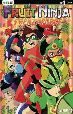 Fruit Ninja: Frenzy Force #1 (Mokhtar Cover)
