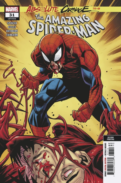The Amazing Spider-Man #31 (Ottley 2nd Printing)