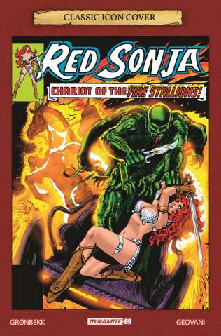 Red Sonja #9 (10 Copy Thorne Icon Cover)