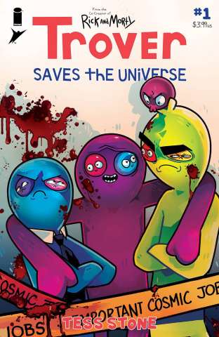 Trover Saves the Universe #1 (Stone Cover)
