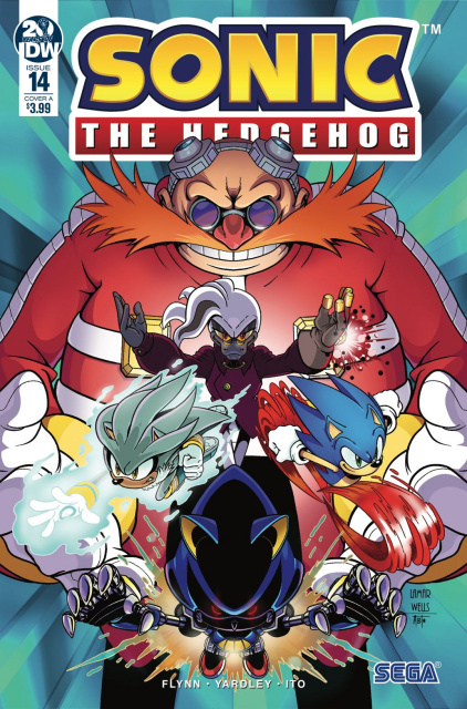 Sonic the Hedgehog #14 (Wells Cover)